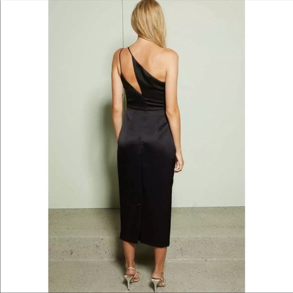 NWT Bec & Bridge Mila Asymmetrical Midi Dress - Picture 2 of 6